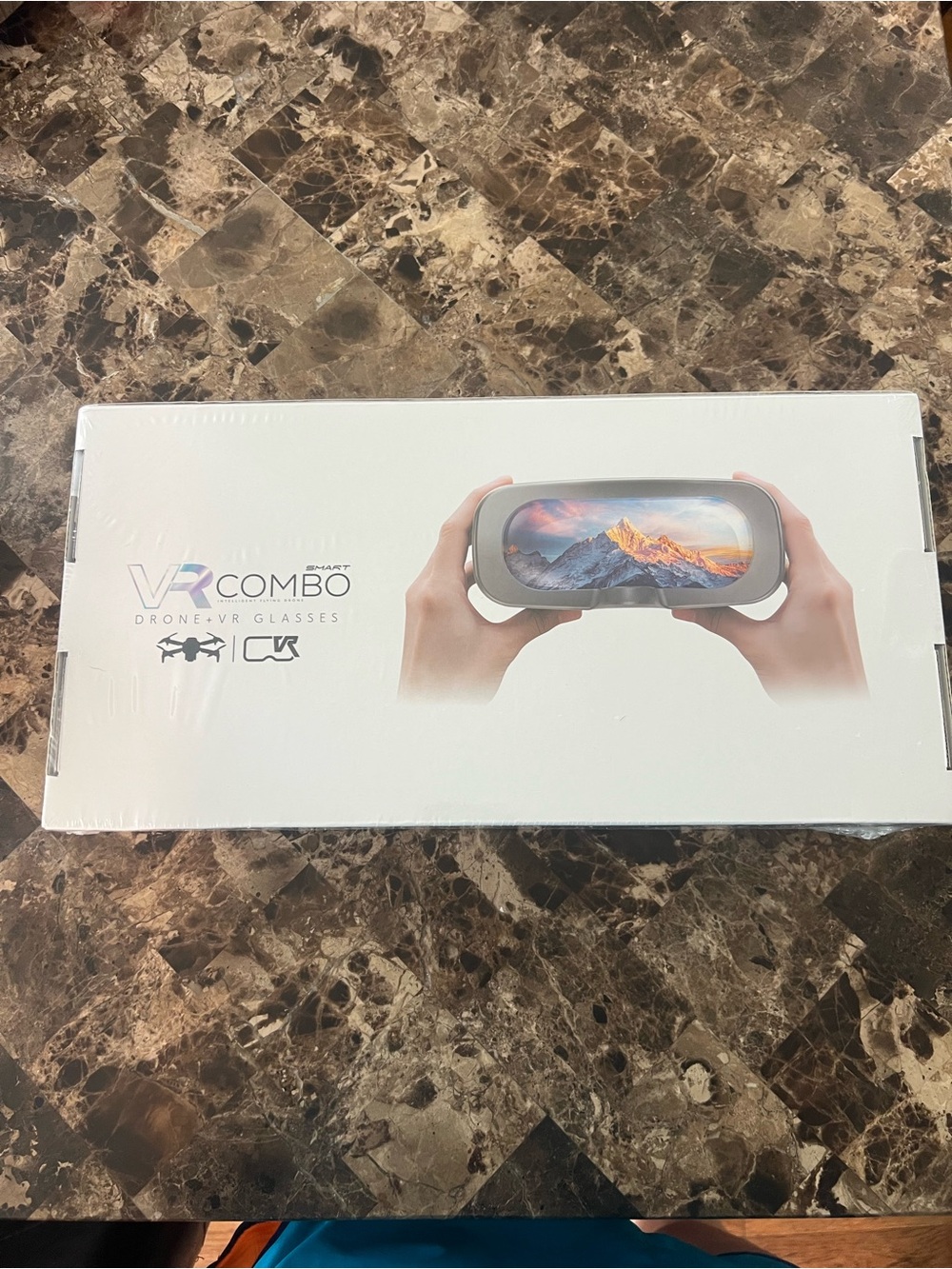 Drone + VR Glasses - White